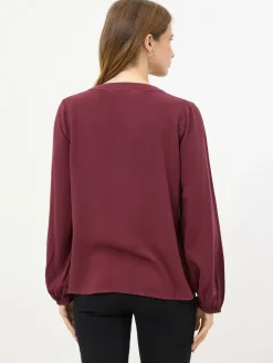 Acid Wash Long Sleeve Shirt*M&Co Sale