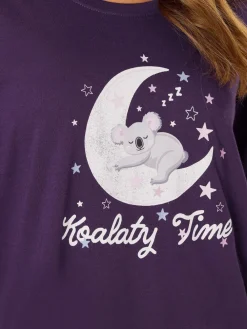 Koalaty Time Long Sleeve Wide Leg PJ Set*M&Co Online