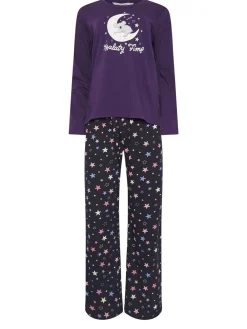 Koalaty Time Long Sleeve Wide Leg PJ Set*M&Co Online