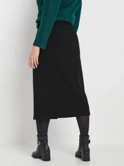 Midi-rok met gespdetail*M&Co Sale