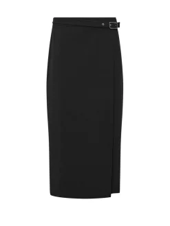 Midi-rok met gespdetail*M&Co Sale