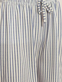 Stripe Tie Waist Shorts*M&Co