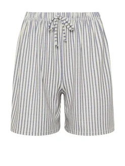 Stripe Tie Waist Shorts*M&Co