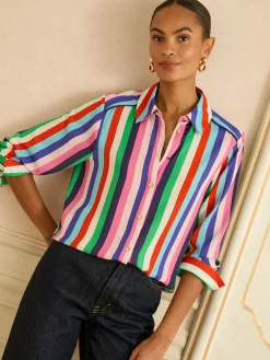 - Long Sleeve Button Through Shirt*Love & Roses Sale