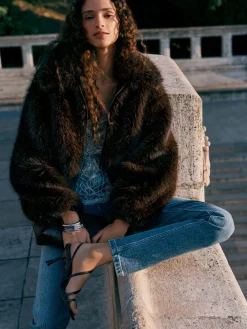 - Mom Comfort Jeans met Stretch Column*Next New