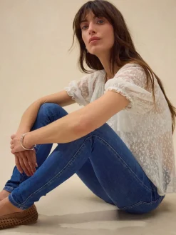 - Skinny jeans met verlengings- en afslankeffect*Next Best