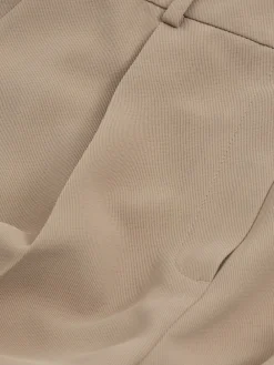 - Eden wijde broek van keperstof met elastische tailleband*Reiss Outlet