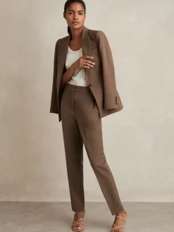 - Gabi maatsnit-kostuumblazer met enkele knoopsluiting*Reiss Online