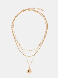 - Zilverkleurige gelaagde ketting*Mint Velvet Sale