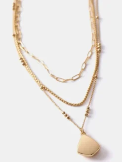 - Zilverkleurige gelaagde ketting*Mint Velvet Sale