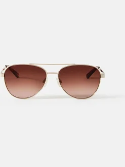 Gold Tone Gradient Sunglasses*Mint Velvet New