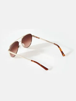 Gold Tone Gradient Sunglasses*Mint Velvet New