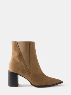 Noa Suede Block Heel Boots*Mint Velvet