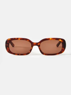 Tortoiseshell Rectangle Sunglasses*Mint Velvet Online