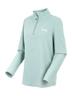 Mintgroen - Sweethart fleece met rits bij de hals*Regatta Outlet