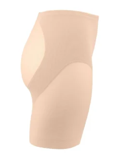 buikcorrigerende warme beige tailleshorts met doorschijnende achterkant voor jongens*Miraclesuit Outlet