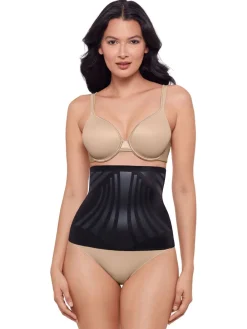Modern Miracle® High-Waist Thigh Black Slimmer*Miraclesuit Outlet