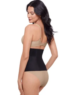 Modern Miracle® High-Waist Thigh Black Slimmer*Miraclesuit Outlet
