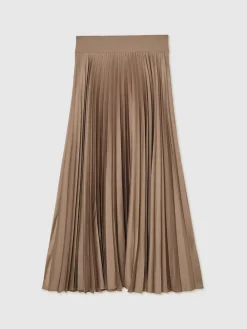 - Seren Pleated Midi Skirt*Reiss Outlet