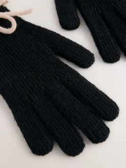 - 3D Bows Knitted Gloves 1 Pack*Next Discount