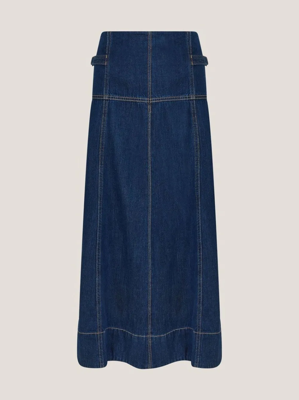 Brooke Seamed Denim Midi Skirt*Monsoon Sale