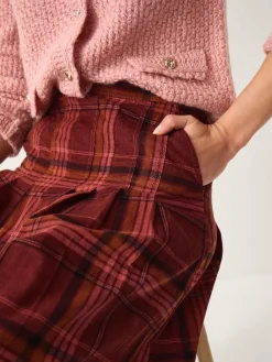 Charly Check Midi Skirt*Monsoon Best