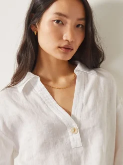 Clover 100% linnen blouse*Monsoon Best