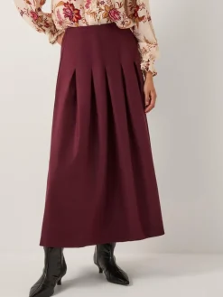 Dani Pleat Midi Skirt*Monsoon Best