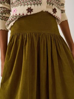 Jenny Corduroy Midi Skirt*Monsoon Online