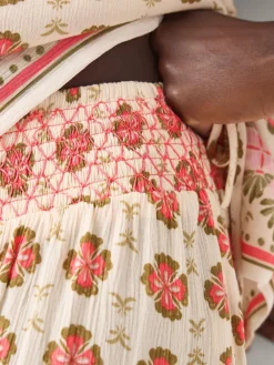 Maddie Floral Print Wide Leg Trousers*Monsoon Discount