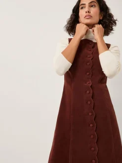 Rubi Sleeveless Scallop Midi Dress*Monsoon