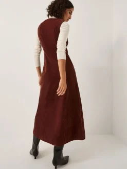 Rubi Sleeveless Scallop Midi Dress*Monsoon