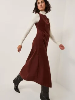 Rubi Sleeveless Scallop Midi Dress*Monsoon