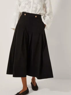 Shan Stretch Corduroy Midi Skirt*Monsoon Clearance