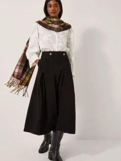 Shan Stretch Corduroy Midi Skirt*Monsoon Clearance