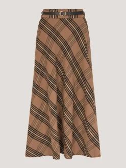 Willa Check Midi Skirt*Monsoon Online