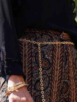 riem met gepolijste textuurschakels*Mood Clearance