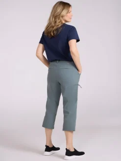 Hiker Stretch Womens Quick Drying UV Capri Shorts*Mountain Warehouse Hot