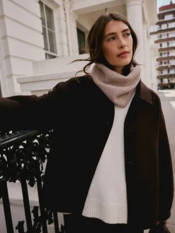 - N. Premium geribbelde colsjaal met kasjmier*Next Discount