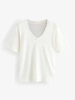 Multi - 5 Slouch T-shirts van katoenen Modal*Next Outlet