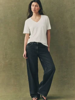 Multi - 5 Slouch T-shirts van katoenen Modal*Next Outlet