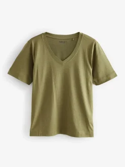 Multi - 5 Slouch T-shirts van katoenen Modal*Next Outlet
