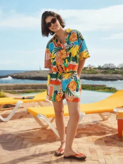 Multi - Broderie Summer Shorts*Next