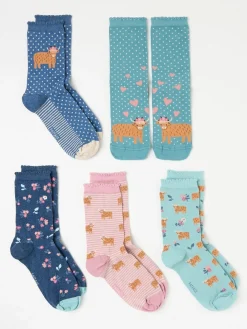 - FatFace 5 paar sokken*Fat Face Outlet