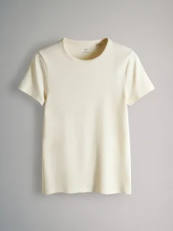 Multi - 5 Pack Korte Mouw Geribd T-shirt*The Set Hot