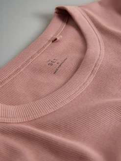 Multi - 5 Pack Korte Mouw Geribd T-shirt*The Set Hot