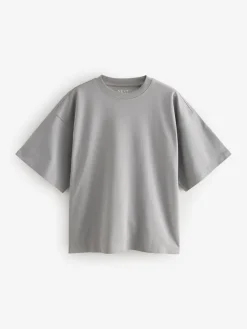 Multi - Verpakking van 5 100% katoenen boxy T-shirts met korte mouwen*Next Clearance