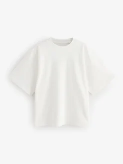 Multi - Verpakking van 5 100% katoenen boxy T-shirts met korte mouwen*Next Clearance