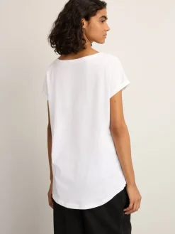 Multi - Verpakking van 7 T-shirts met kapmouwen van 100% katoen*Next Sale