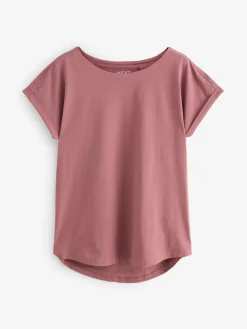 Multi - Verpakking van 7 T-shirts met kapmouwen van 100% katoen*Next Sale